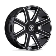 Dub DC273 PULL 24x10.0 Blankmm ET15 CB72.56mm Gloss Black