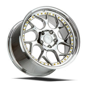Aodhan Wheels DS01 18x8.5 5x100 CB73.1 ET35 Vacuum Chrome