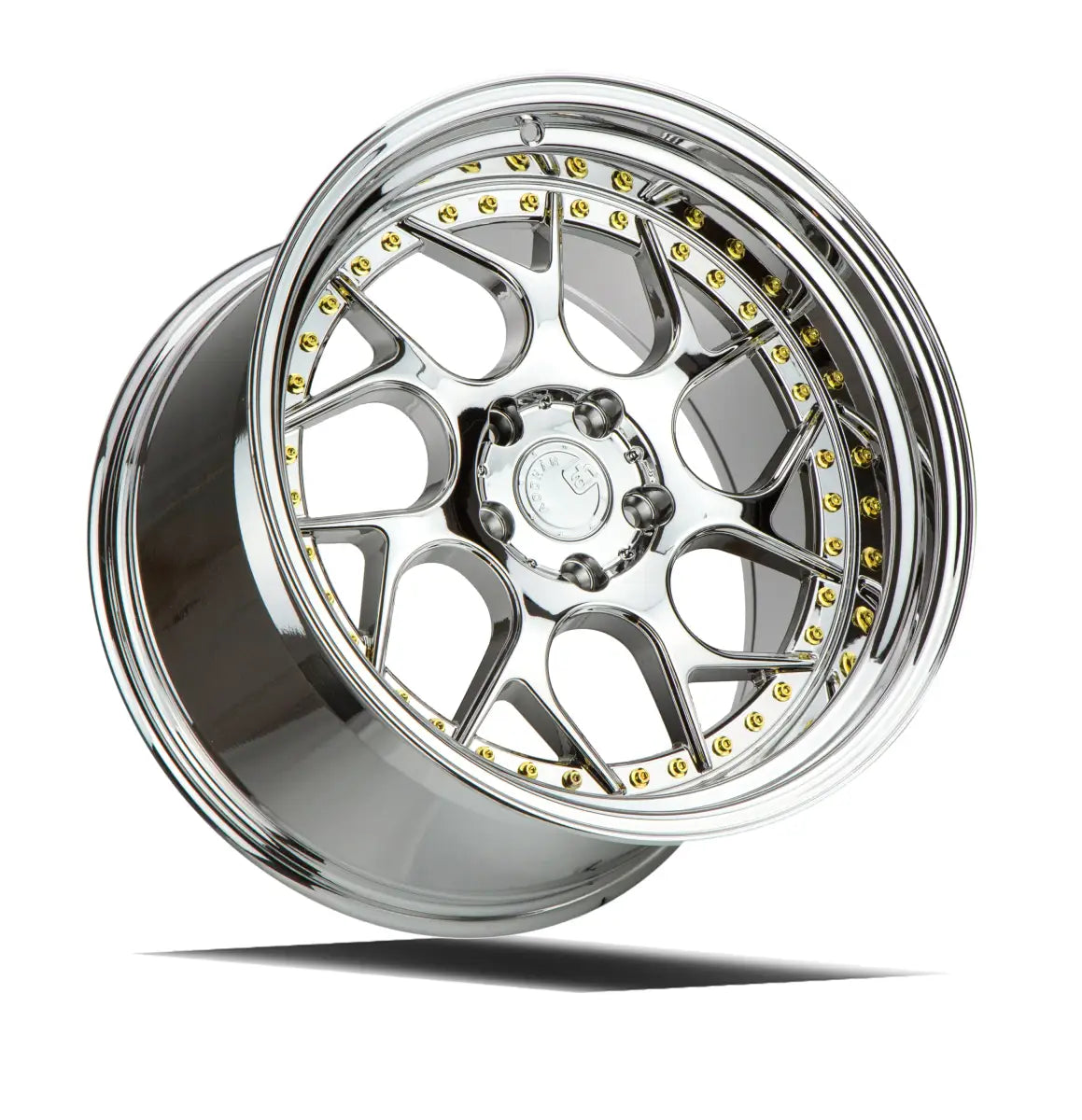 Aodhan Wheels DS01 18x9.5 5x114.3 CB73.1 ET15 Vacuum Chrome