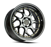 Aodhan Wheels DS01 18x9.5 5x114.3 CB73.1 ET30 Black Vacuum