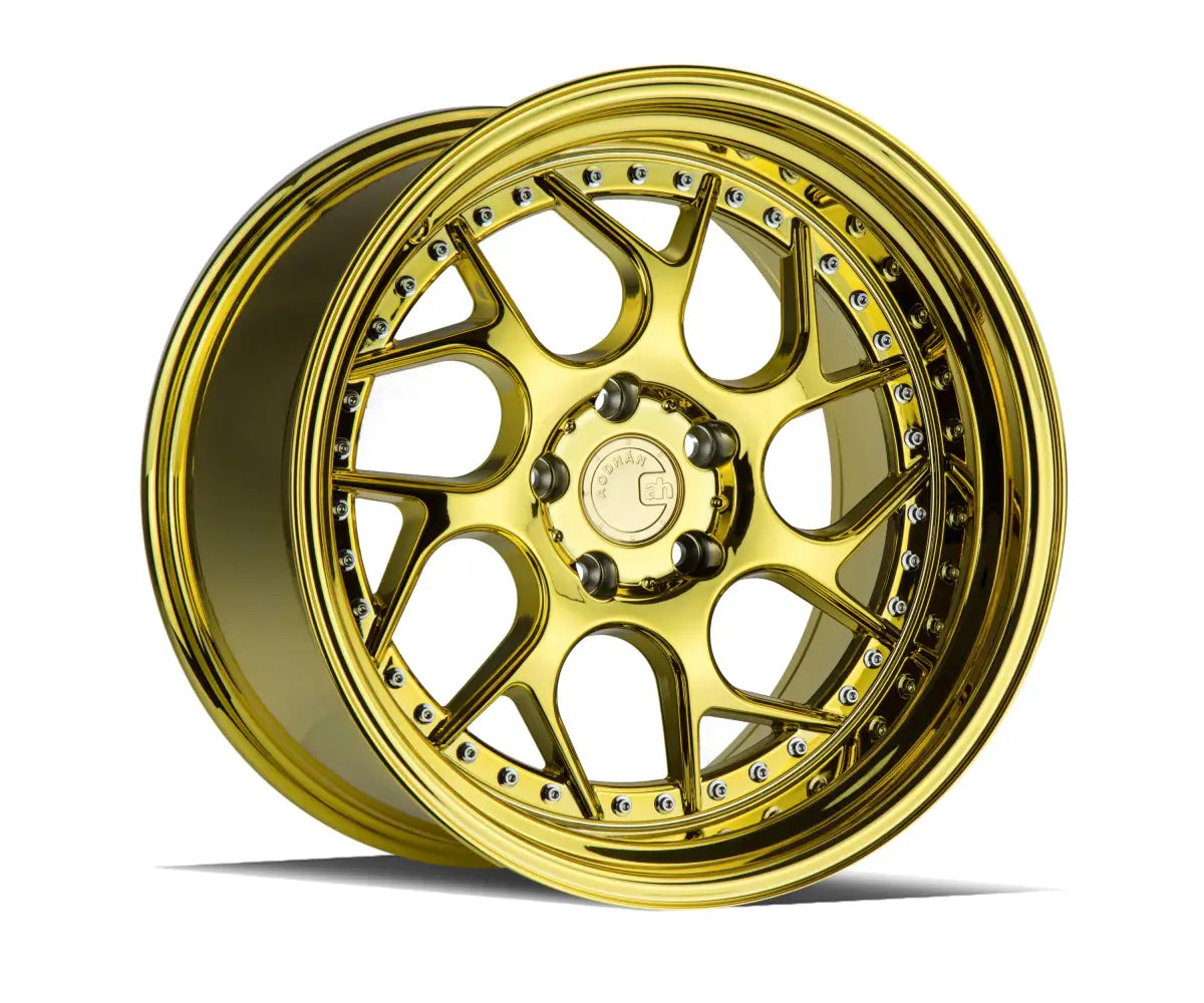 Aodhan Wheels DS01 19x10.5 5x114.3 CB73.1 ET15 Gold Vacuum