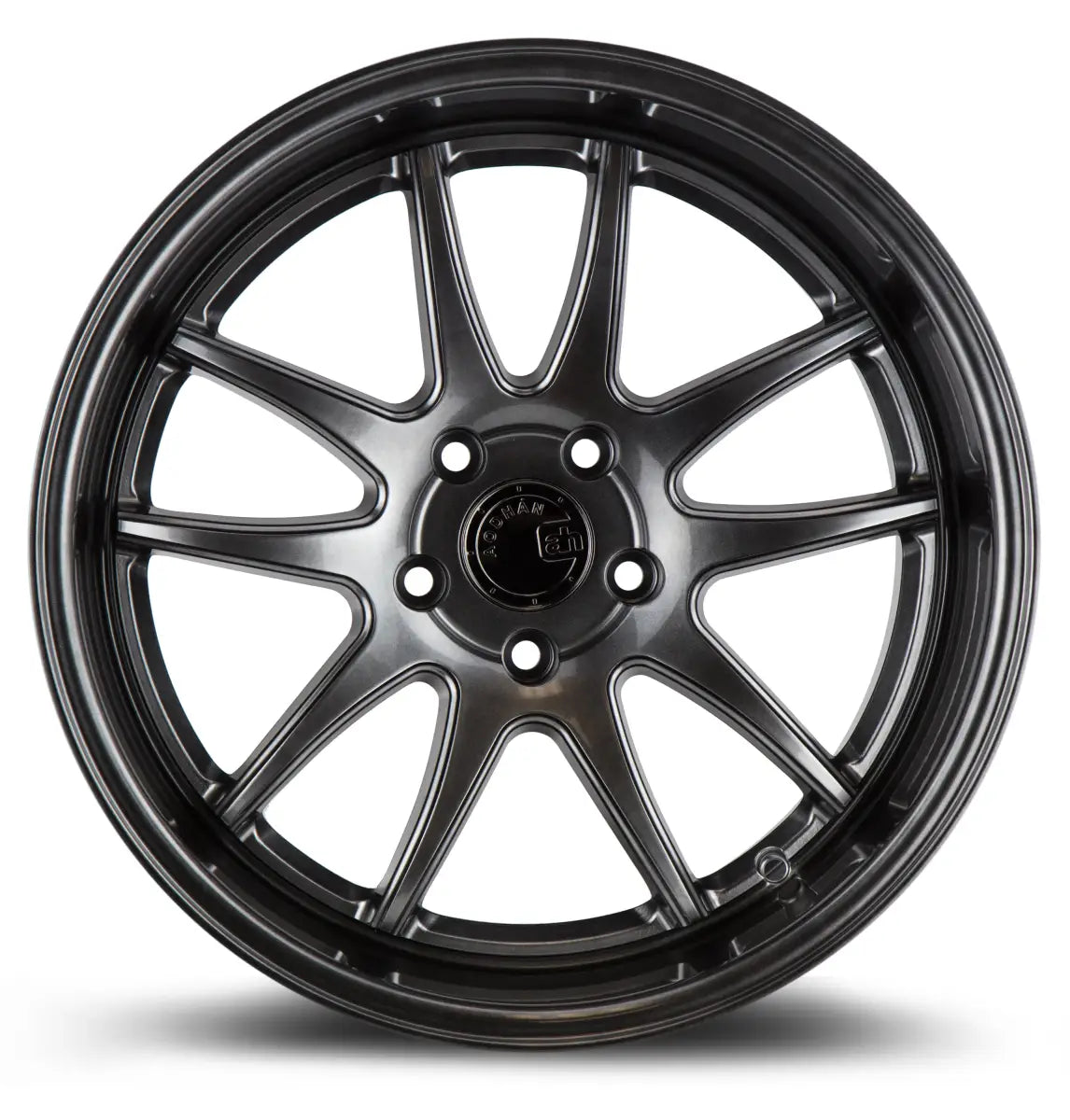 Aodhan Wheels DS02 18x10.5 5x114.3 CB73.1 ET15 Hyper Black