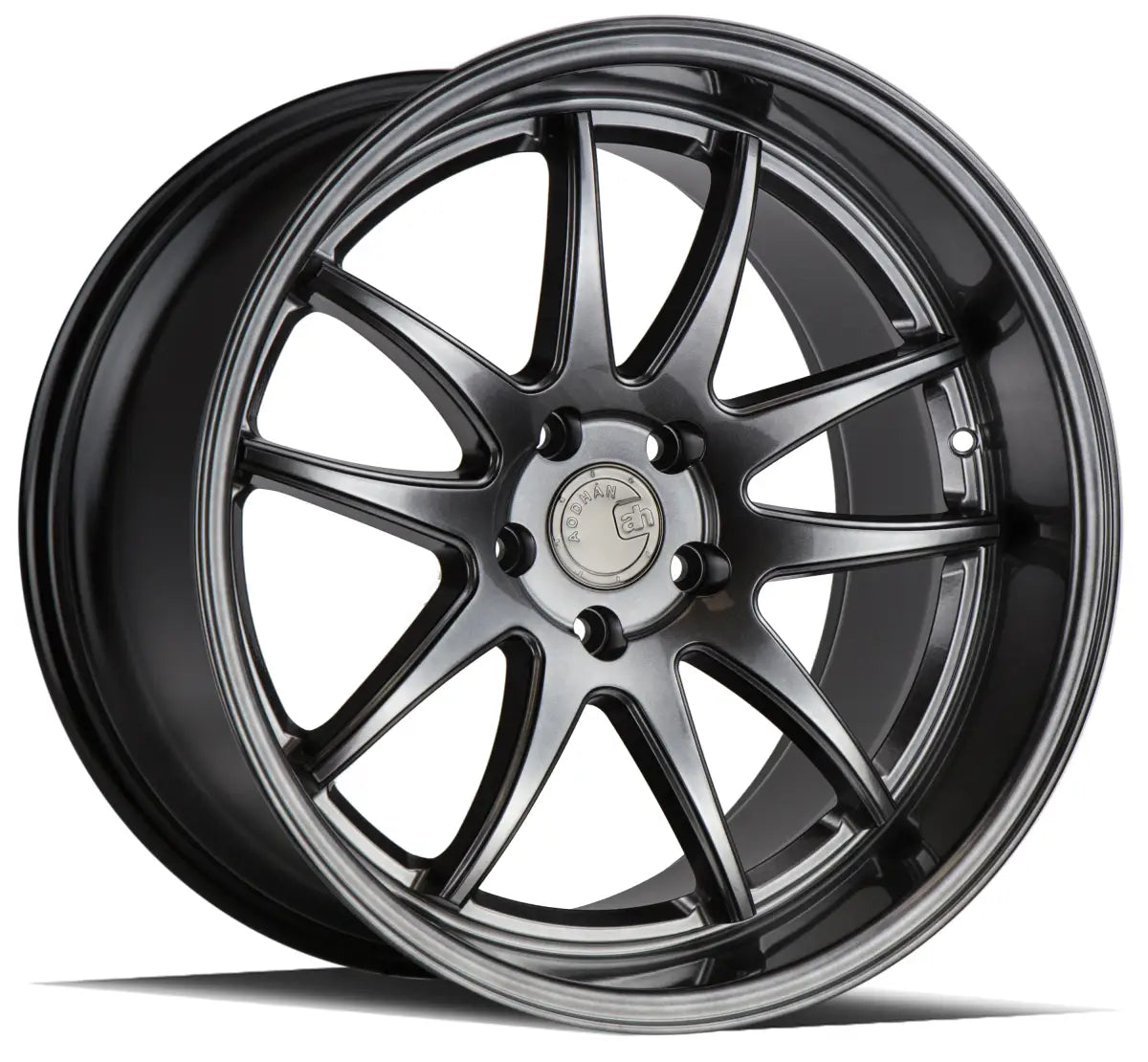 Aodhan Wheels DS02 18x10.5 5x114.3 CB73.1 ET15 Hyper Black