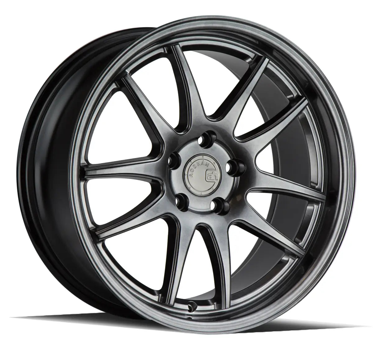 Aodhan Wheels DS02 18x8.5 5x114.3 CB73.1 ET35 Hyper Black
