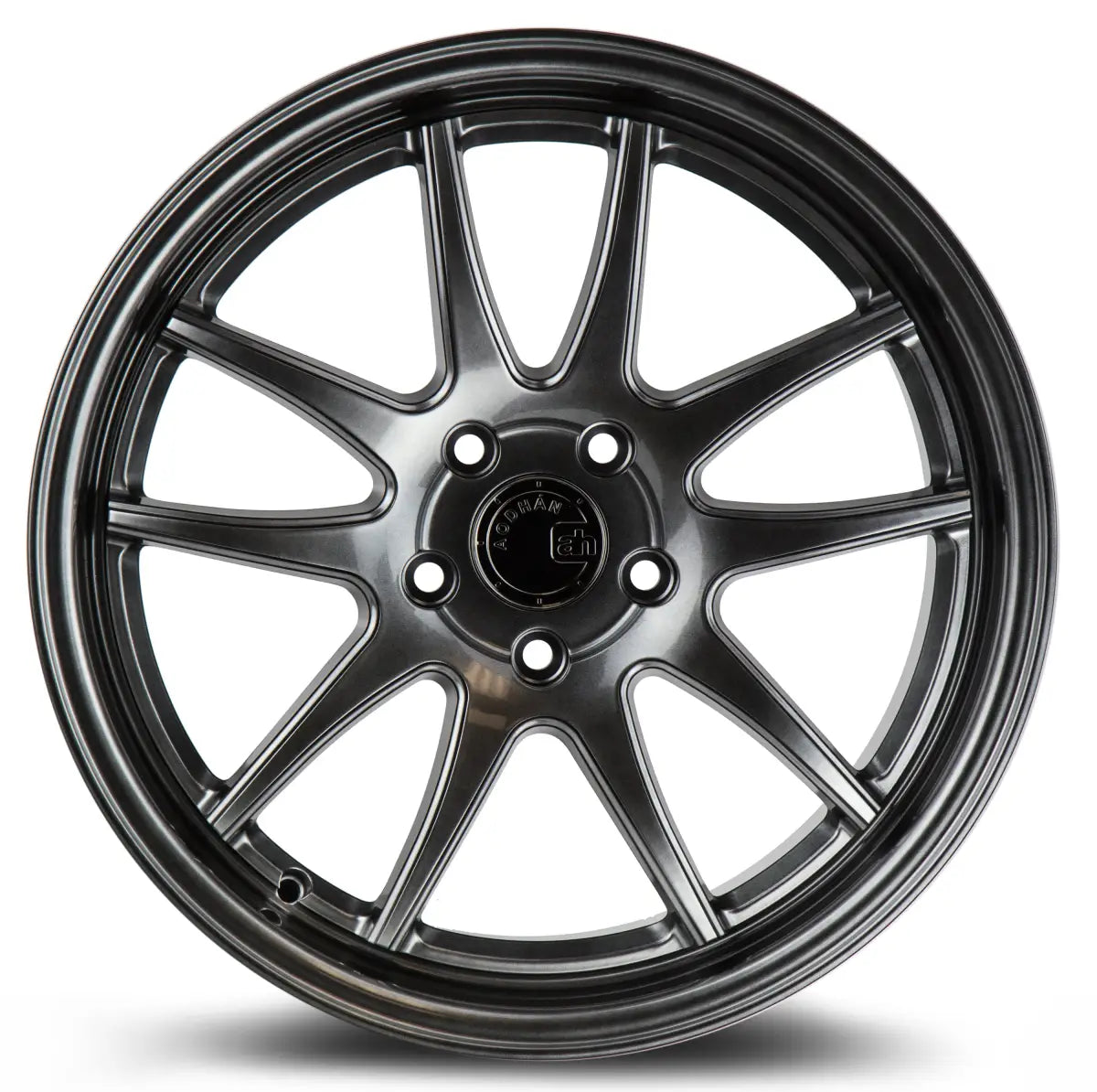 Aodhan Wheels DS02 18x8.5 5x114.3 CB73.1 ET35 Hyper Black