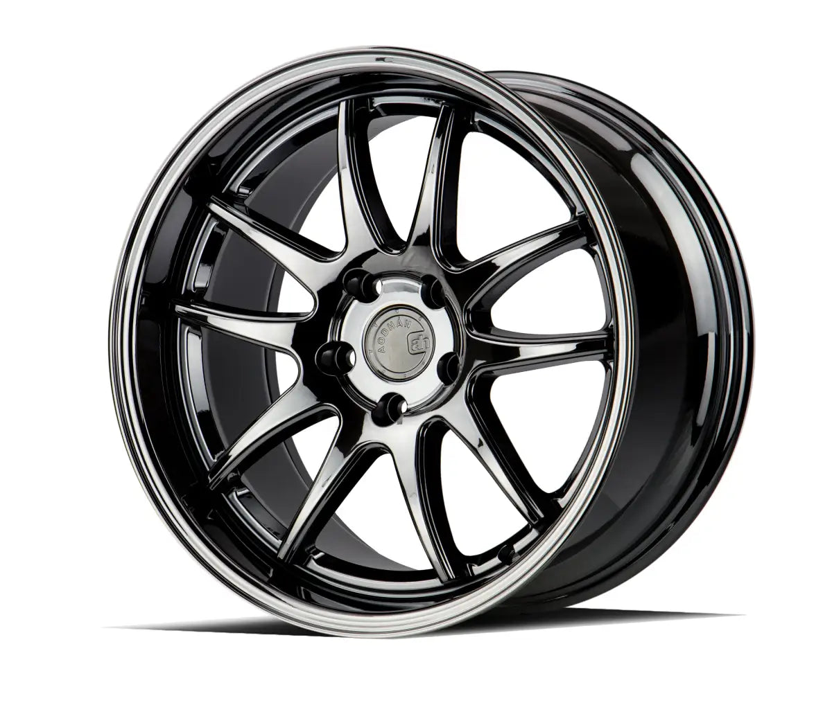 Aodhan Wheels DS02 18x9.5 5x114.3 CB73.1 ET15 Black Vacuum