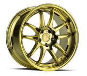 Aodhan Wheels DS02 18x9.5 5x114.3 CB73.1 ET22 Gold Vacuum
