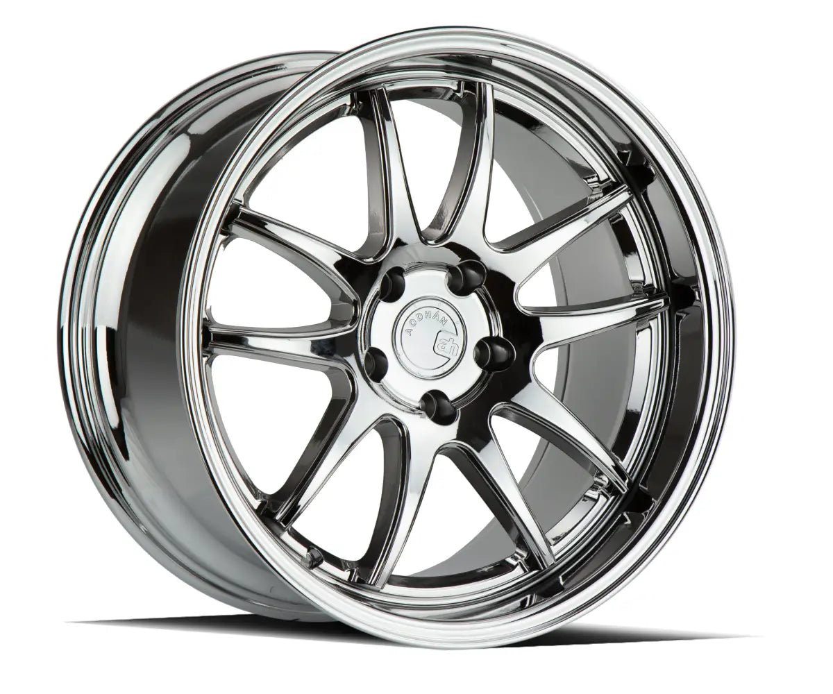 Aodhan Wheels DS02 18x9.5 5x114.3 CB73.1 ET30 Vacuum Chrome