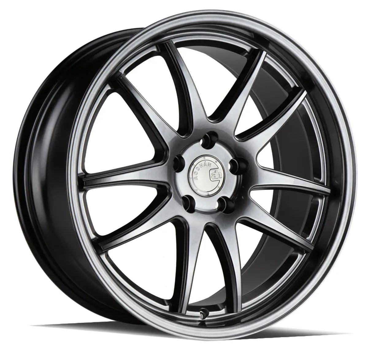 Aodhan Wheels DS02 19x8.5 5x114.3 CB73.1 ET35 Hyper Black