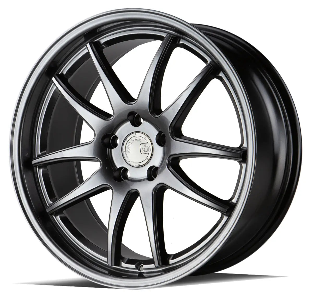 Aodhan Wheels DS02 19x8.5 5x114.3 CB73.1 ET35 Hyper Black