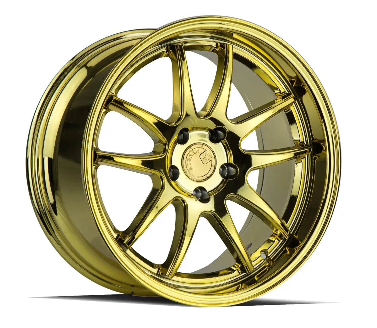 Aodhan Wheels DS02 19x9.5 5x114.3 CB73.1 ET15 Gold Vacuum