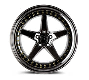 Aodhan Wheels DS05 18x8.5 5x114.3 CB73.1 ET35 Black Vacuum
