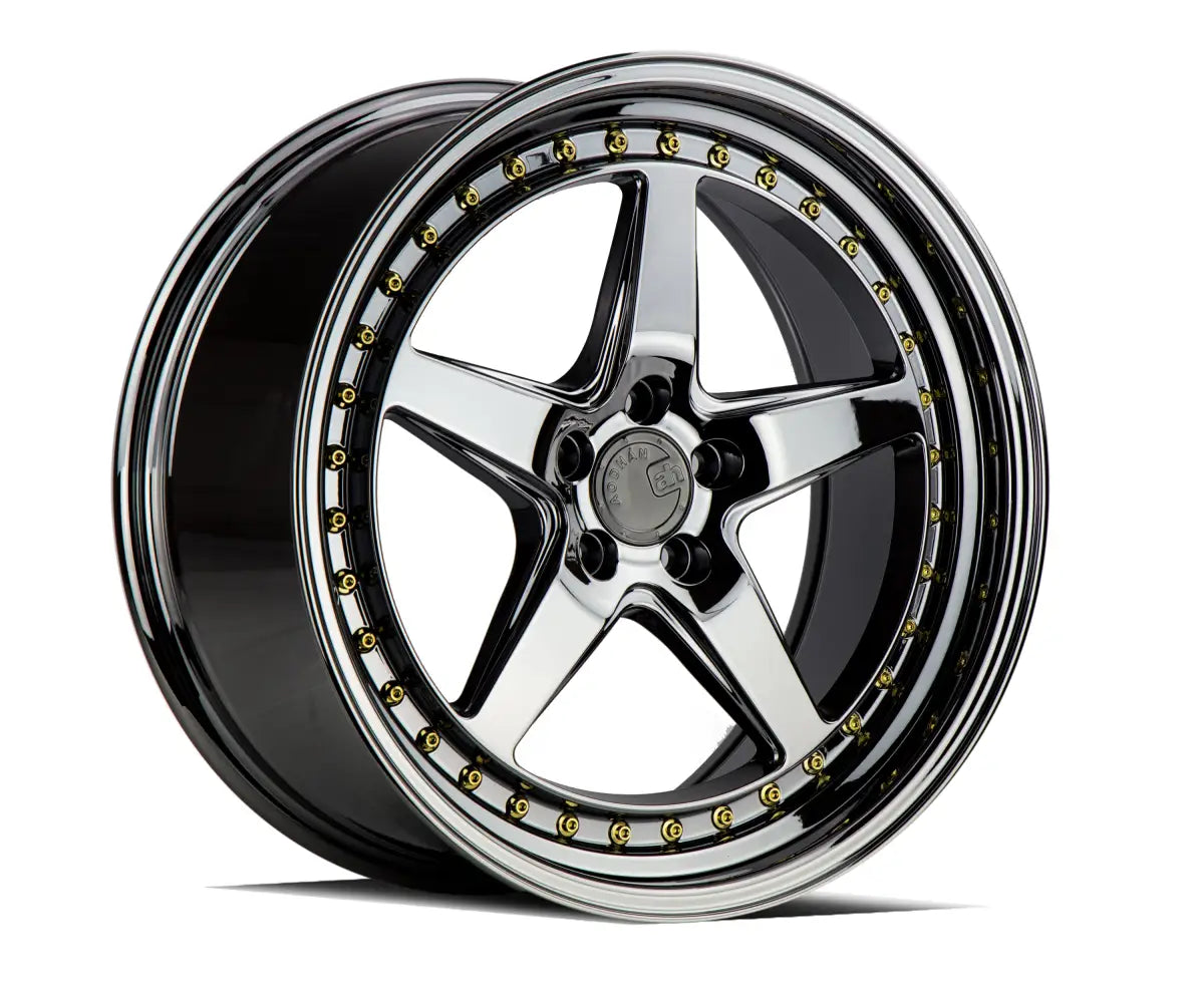 Aodhan Wheels DS05 18x8.5 5x114.3 CB73.1 ET35 Black Vacuum