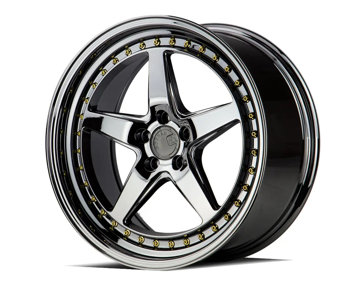 Aodhan Wheels DS05 18x8.5 5x114.3 CB73.1 ET35 Black Vacuum