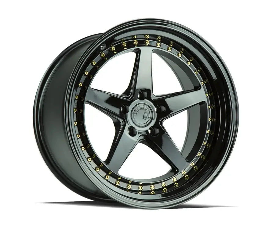 Aodhan Wheels DS05 19x11 5x114.3 CB73.1 ET15 Gloss Black W