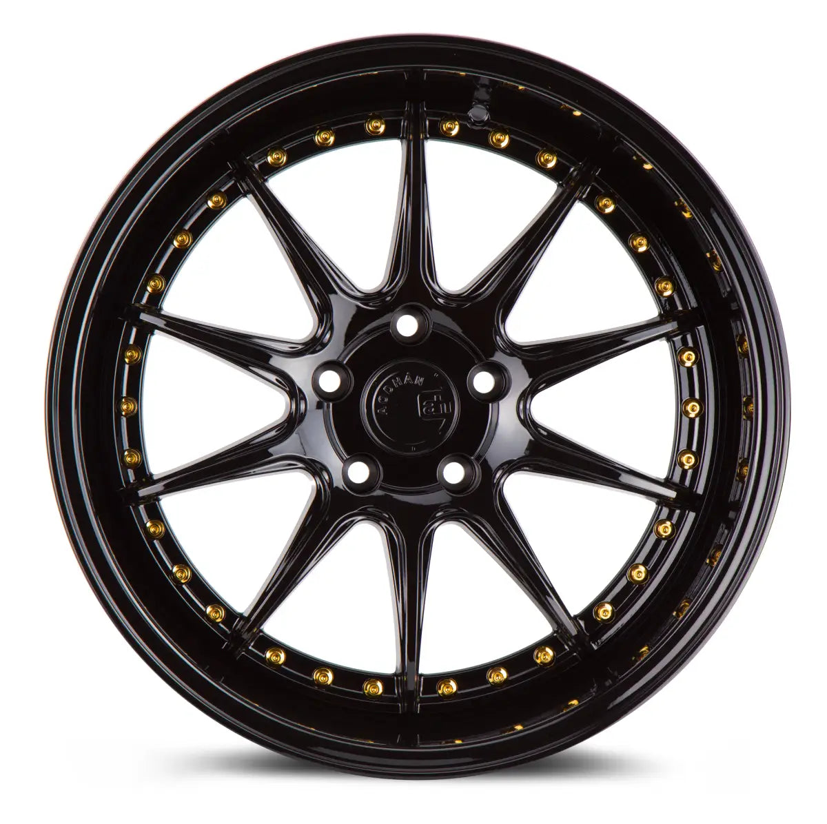 Aodhan Wheels DS07 18x10.5 5x114.3 CB73.1 ET15 Gloss Black