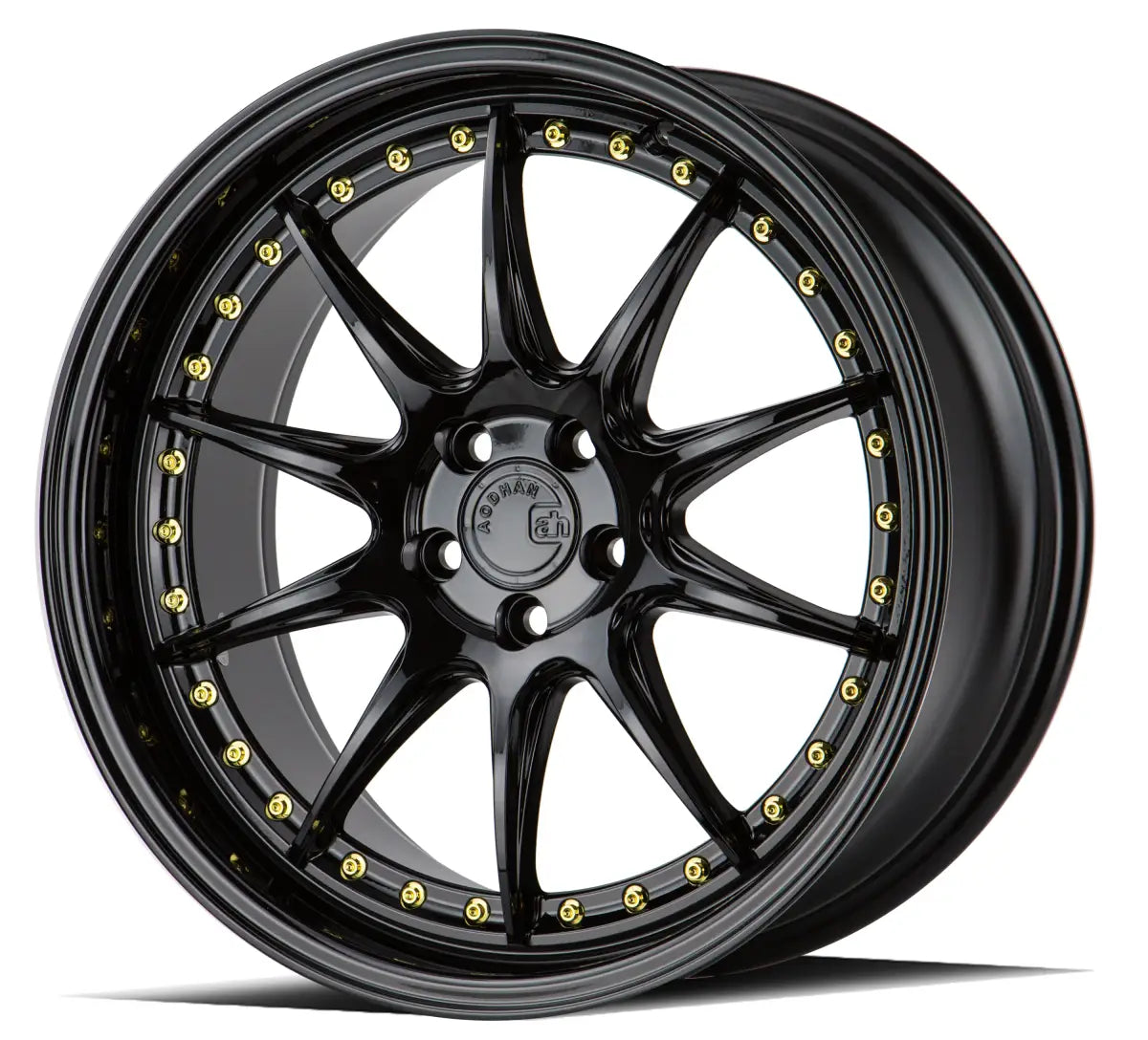 Aodhan Wheels DS07 18x8.5 5x100 CB73.1 ET35 Gloss Black W