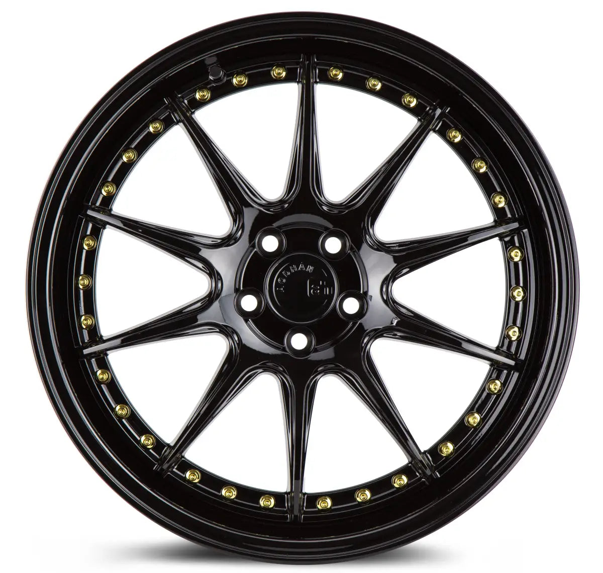 Aodhan Wheels DS07 18x8.5 5x100 CB73.1 ET35 Gloss Black W