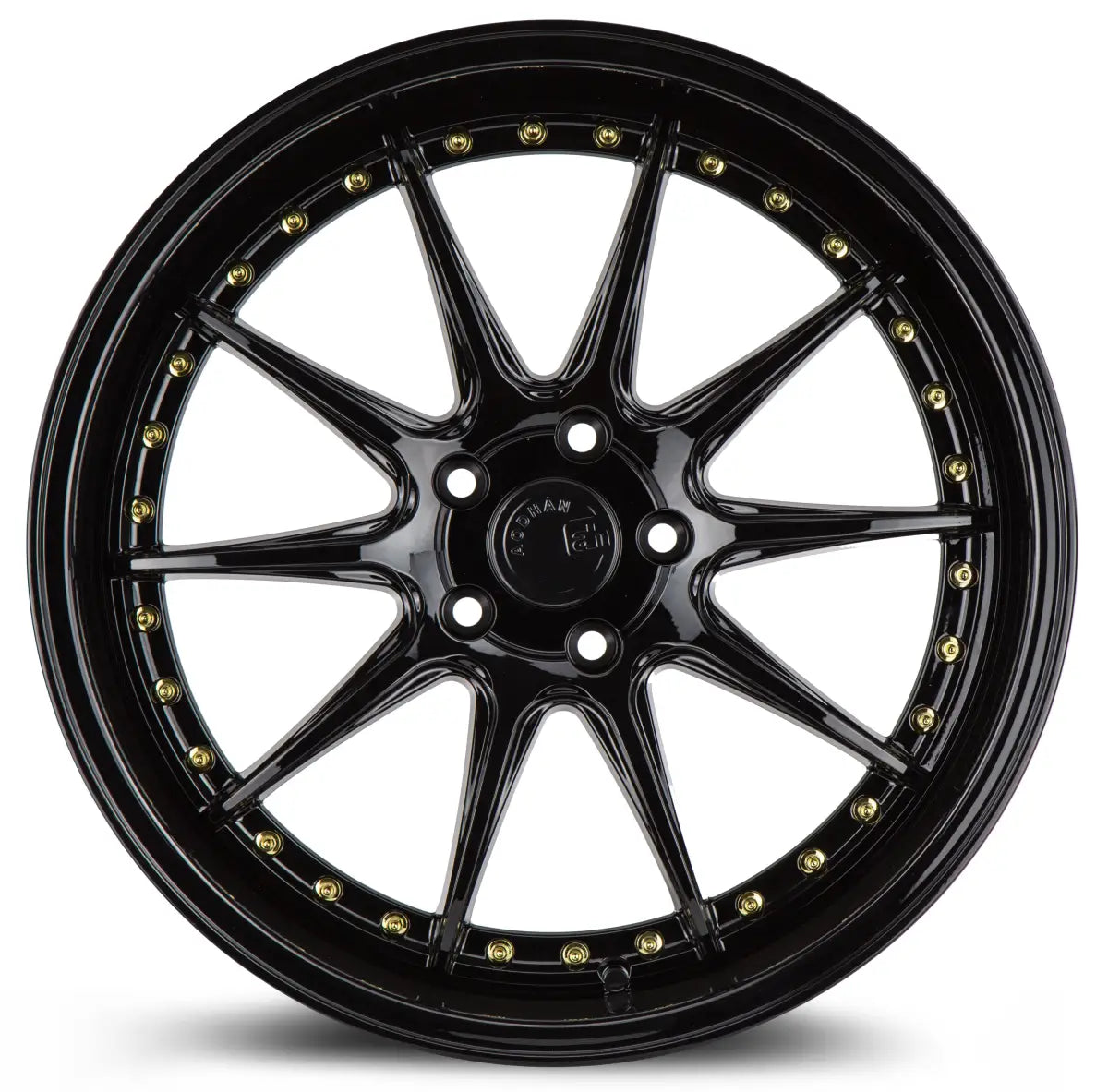 Aodhan Wheels DS07 19x11 5x114.3 CB73.1 ET15 Gloss Black W