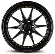 Aodhan Wheels DS07 19x9.5 5x114.3 CB73.1 ET15 Gloss Black W
