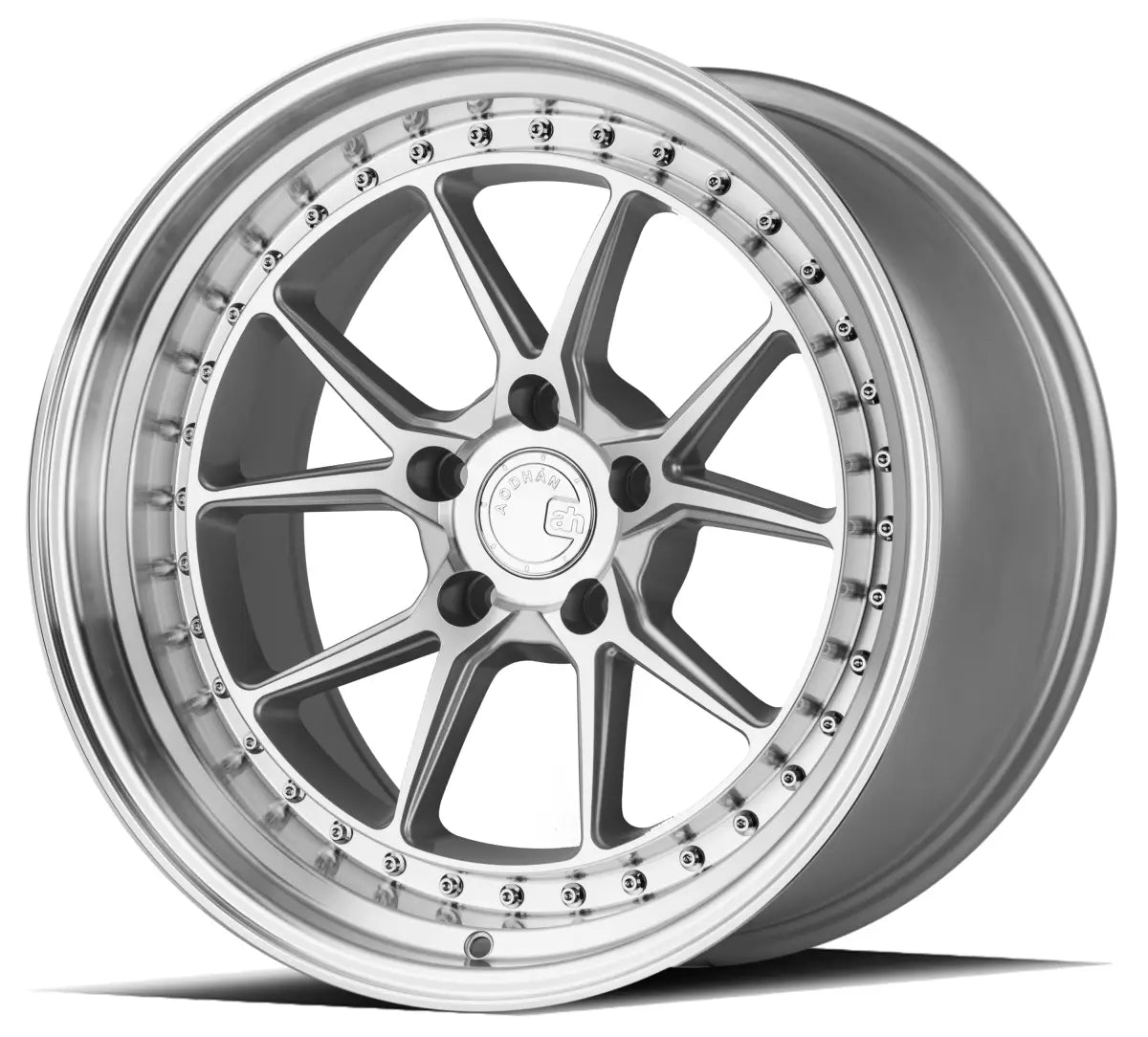 Aodhan Wheels DS08 18x10.5 5x114.3 CB73.1 ET15 Silver