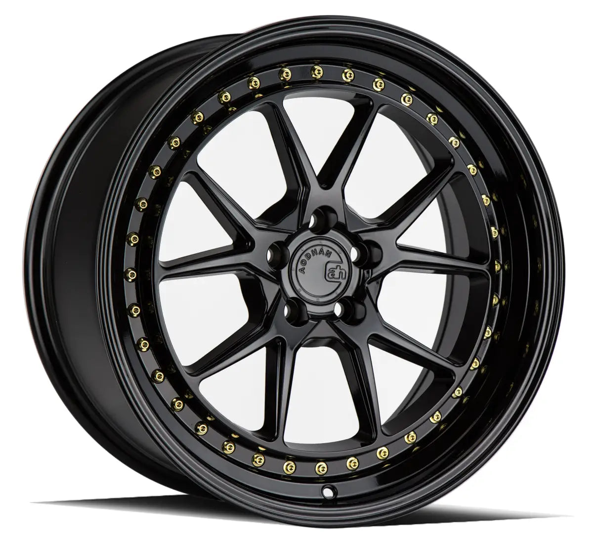 Aodhan Wheels DS08 18x8.5 5x100 CB73.1 ET35 Gloss Black W