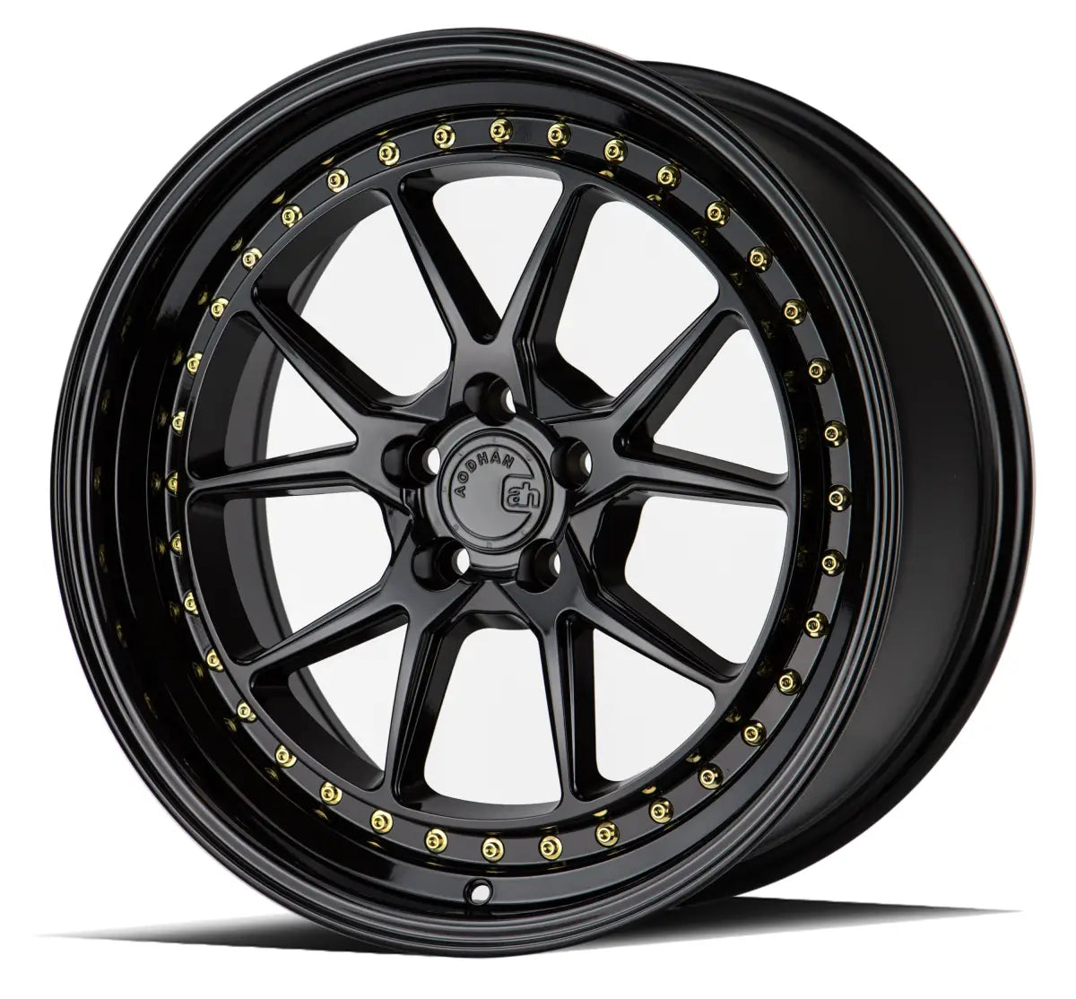 Aodhan Wheels DS08 18x8.5 5x100 CB73.1 ET35 Gloss Black W