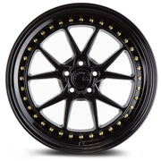 Aodhan Wheels DS08 18x8.5 5x100 CB73.1 ET35 Gloss Black W
