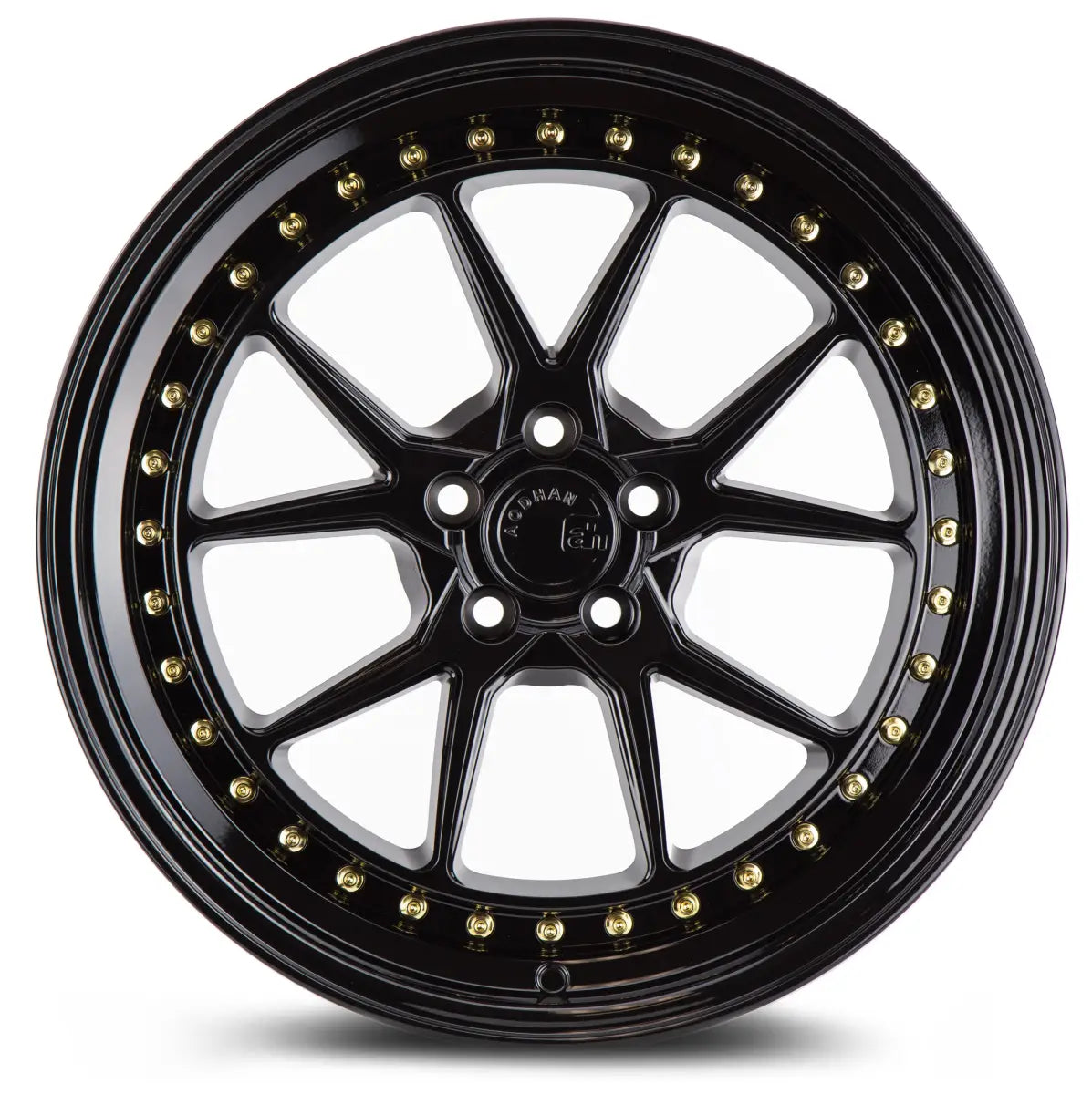 Aodhan Wheels DS08 18x8.5 5x100 CB73.1 ET35 Gloss Black W
