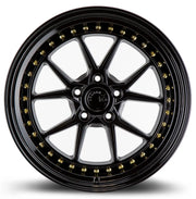 Aodhan Wheels DS08 18x9.5 5x114.3 CB73.1 ET15 Gloss Black W