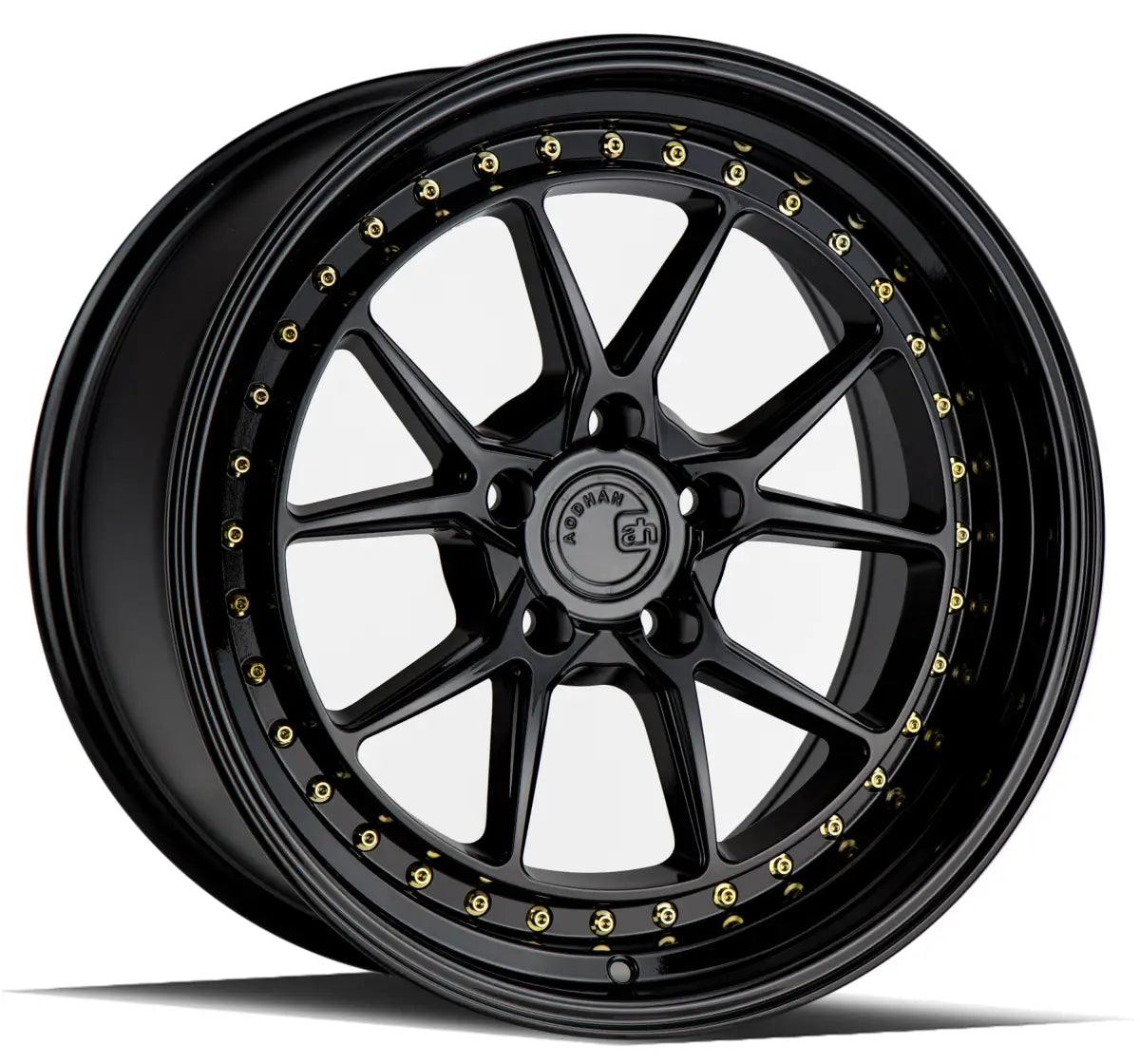 Aodhan Wheels DS08 18x9.5 5x114.3 CB73.1 ET15 Gloss Black W