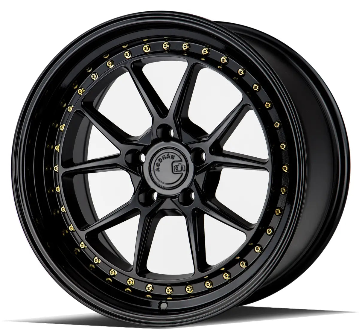 Aodhan Wheels DS08 18x9.5 5x114.3 CB73.1 ET15 Gloss Black W