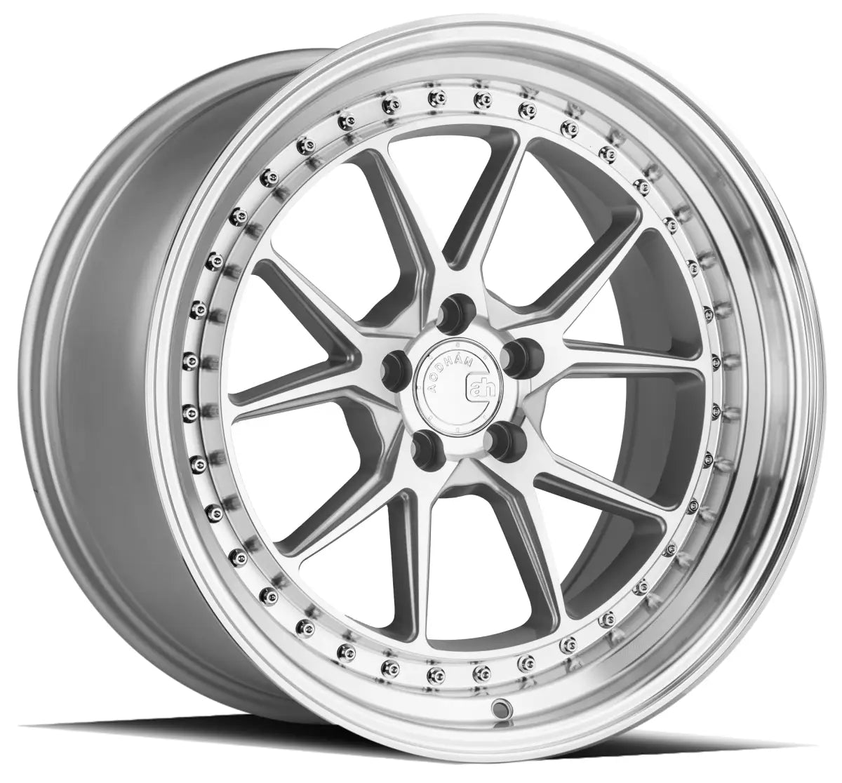 Aodhan Wheels DS08 18x9.5 5x114.3 CB73.1 ET30 Silver