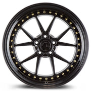 Aodhan Wheels DS08 19x8.5 5x114.3 CB73.1 ET35 Gloss Black W