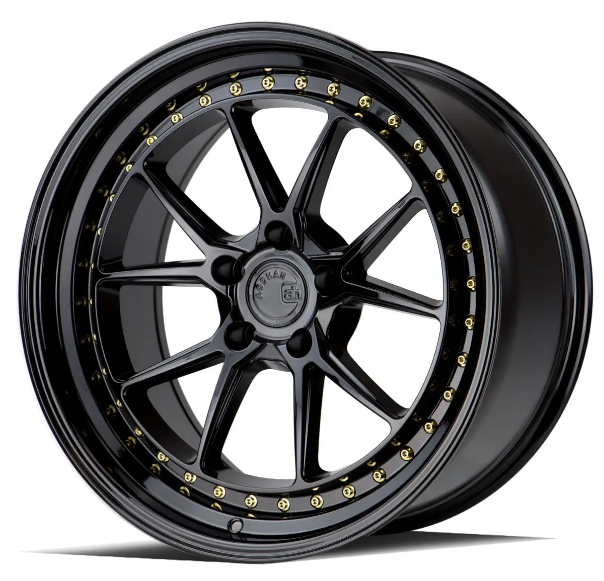 Aodhan Wheels DS08 19x8.5 5x120 CB72.6 ET35 Gloss Black W