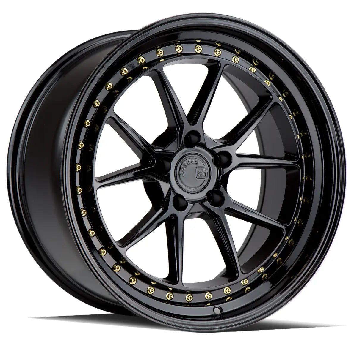 Aodhan Wheels DS08 19x8.5 5x120 CB72.6 ET35 Gloss Black W