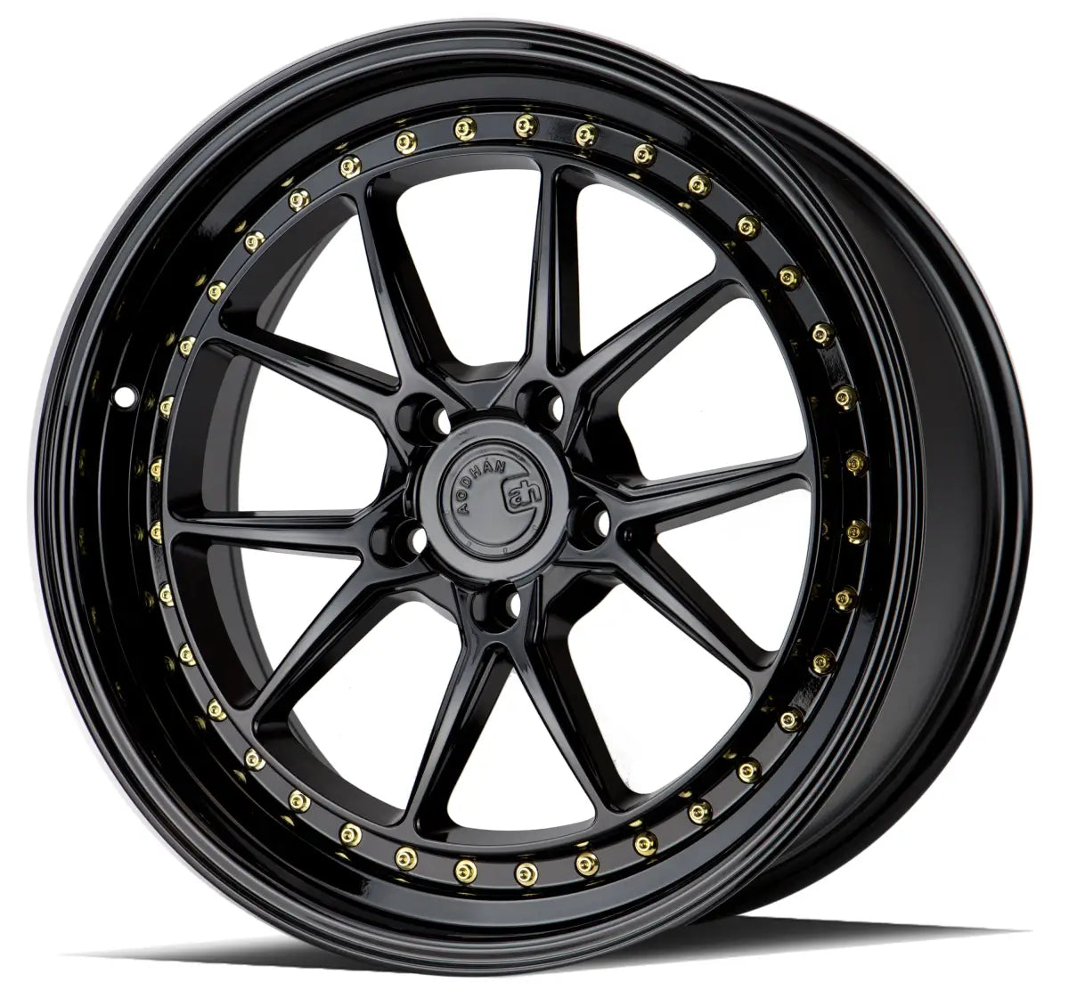 Aodhan Wheels DS08 19x9.5 5x120 CB72.6 ET35 Gloss Black W