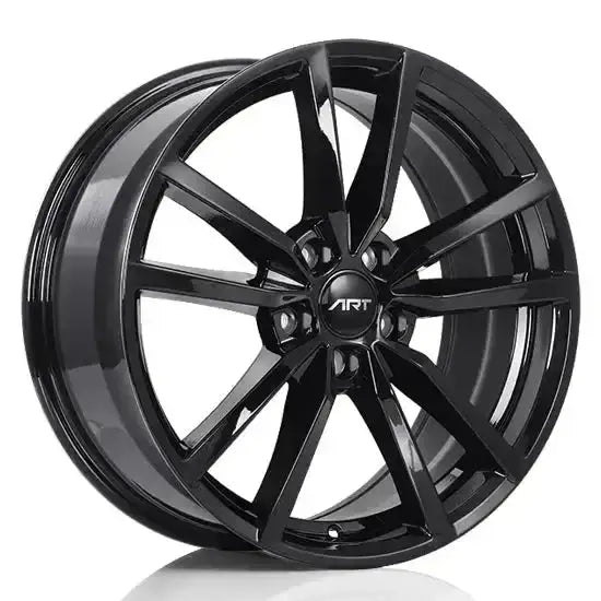 Replica 75 wheel 18x8 ET45 CB 57.1 Gloss Black / Michelin X