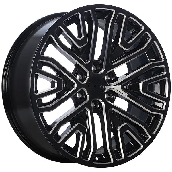 REPLICA 176 22x9 6x139.7 ET28 CB77.8 Gloss Black Milled