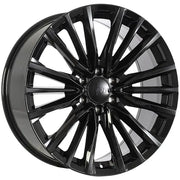 REPLICA 330 22x9 6x139.7 ET28 CB77.8 Gloss Black / Michelin