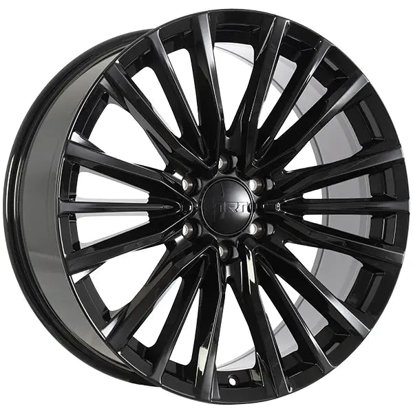 REPLICA 330 22x9 6x139.7 ET28 CB77.8 Gloss Black / Michelin