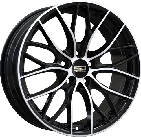 Euro Design Camillo 18x8 ET35 CB72.6 5/120 Gloss Black w/