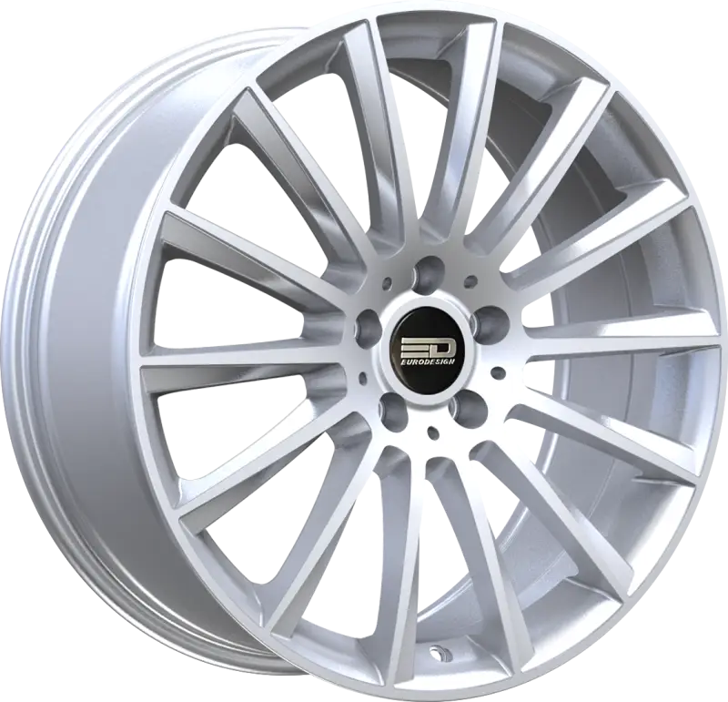 Euro Design Sacco 18x7.5 ET30 CB66.6 5/112 Silver