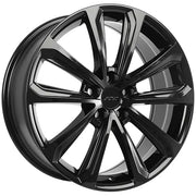 DAI Element 19X8 ET45 CB 67.1 Gloss Black / Michelin X Ice