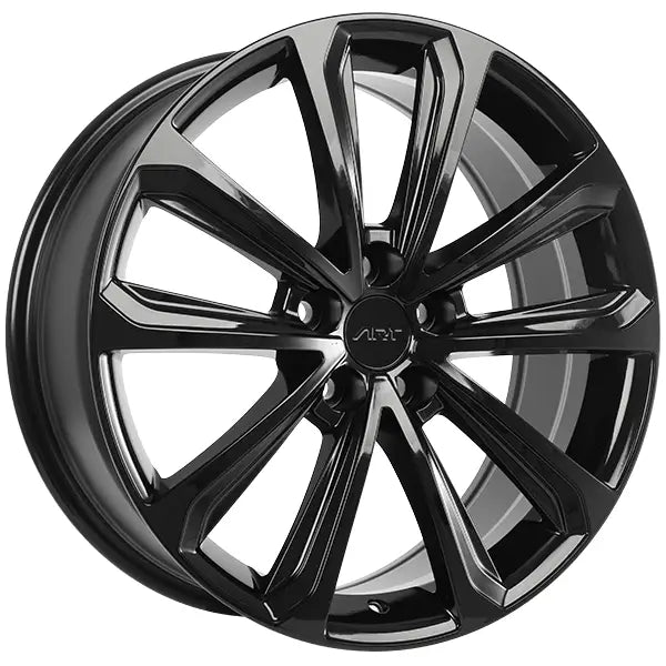 DAI Element 19X8 ET45 CB 67.1 Gloss Black / Michelin X Ice