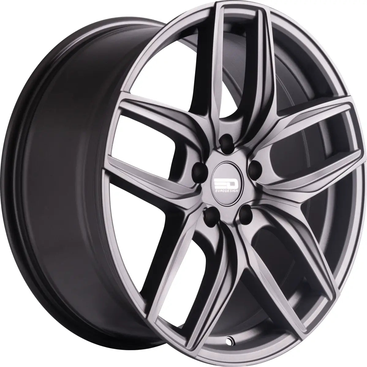 Euro Design Forza 19x8.5 ET35 CB64.1 5/114.3 Matte Gunmetal