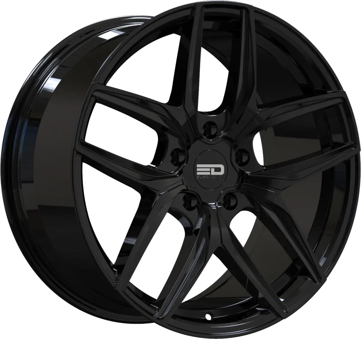 Euro Design Forza 20x9 ET38 CB63.4 5/108 Gloss Black