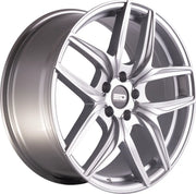 Euro Design Forza 20x9 ET38 CB63.4 5/108 Silver