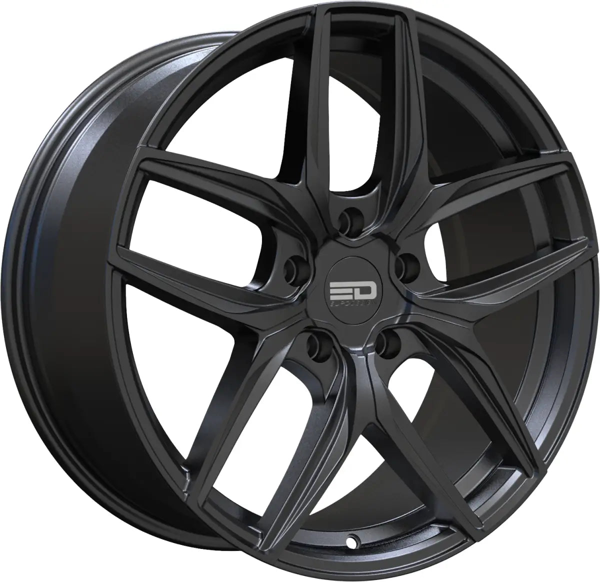 Euro Design Forza 20x9 ET35 CB72.6 5/114.3 Matte Black