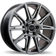 Fast Wheels Switch 17x7.5 5x100mm ET45 CB56.1mm Titanium